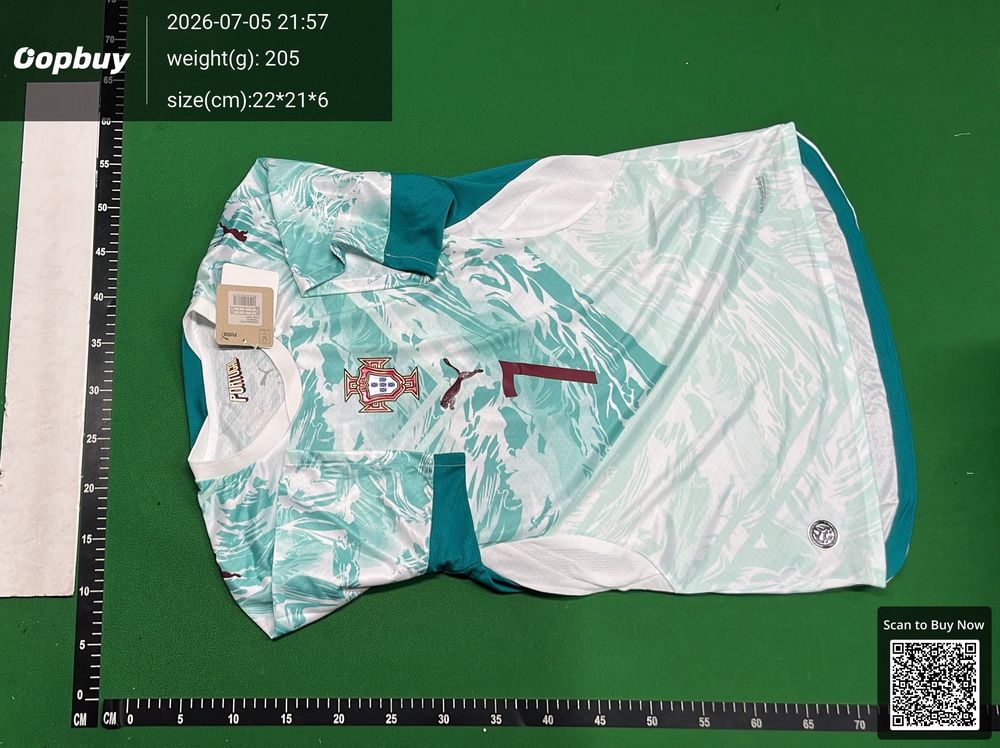 2026 World Cup Portugal Away Jersey Player Version QC photo 2