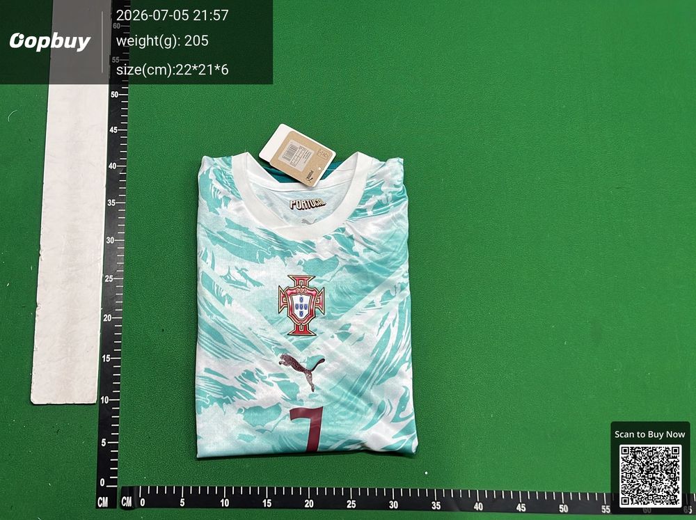 2026 World Cup Portugal Away Jersey Player Version QC photo 4