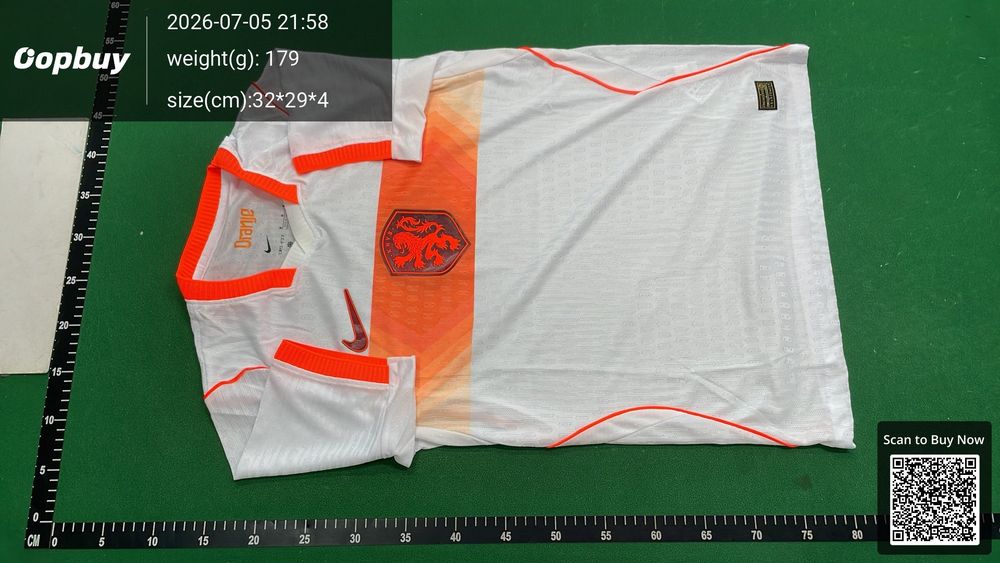 2026 World Cup Netherlands Away Jersey Player Version QC photo 2