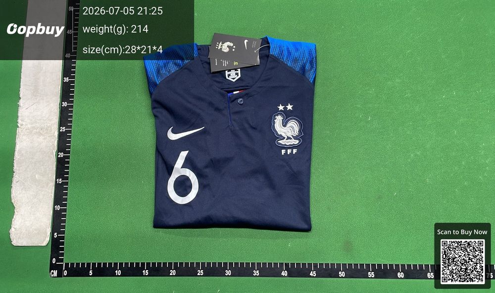 18 Season France Home Retro Fan Version QC photo 4