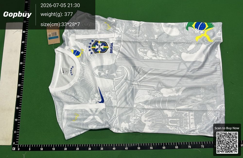 25/26 Season Brazil Jesus Training Vest Fan Version QC photo 2