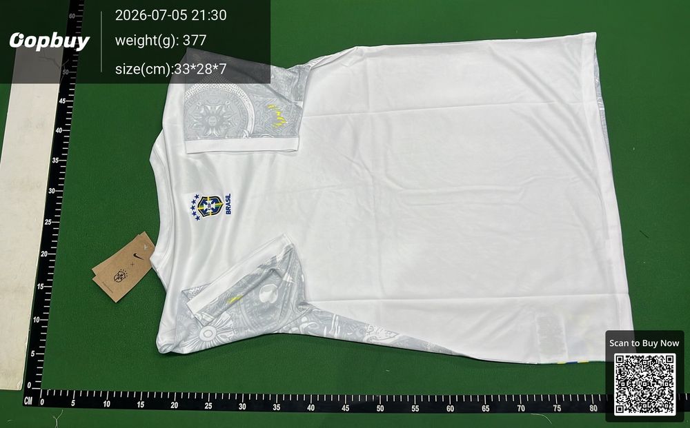 25/26 Season Brazil Jesus Training Vest Fan Version QC photo 3