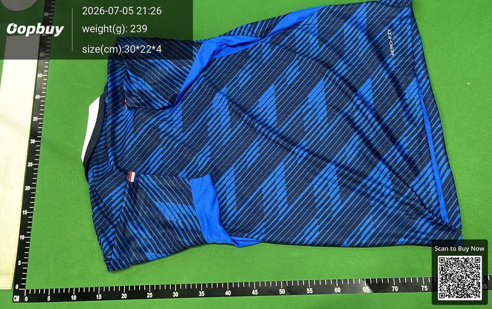 2026 World Cup France Home Jersey Player Version QC photo 3