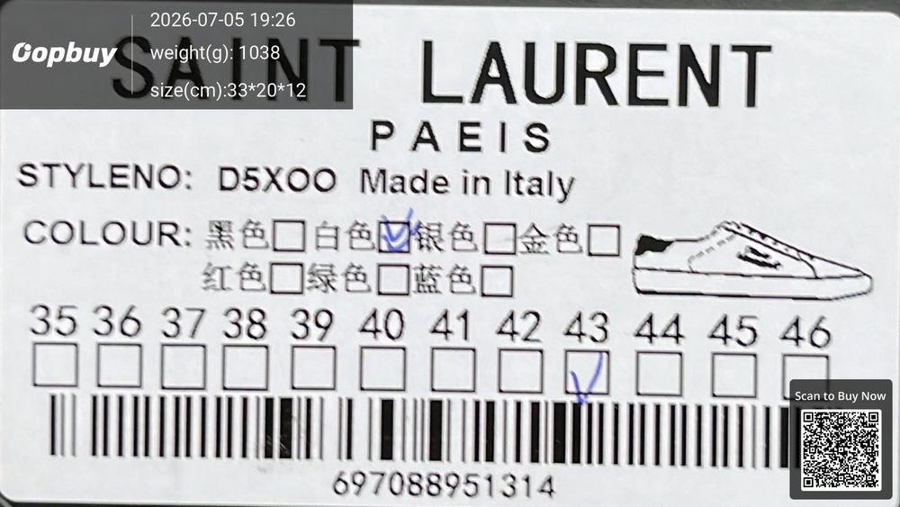 Saint Laurent Shoes QC photo 5