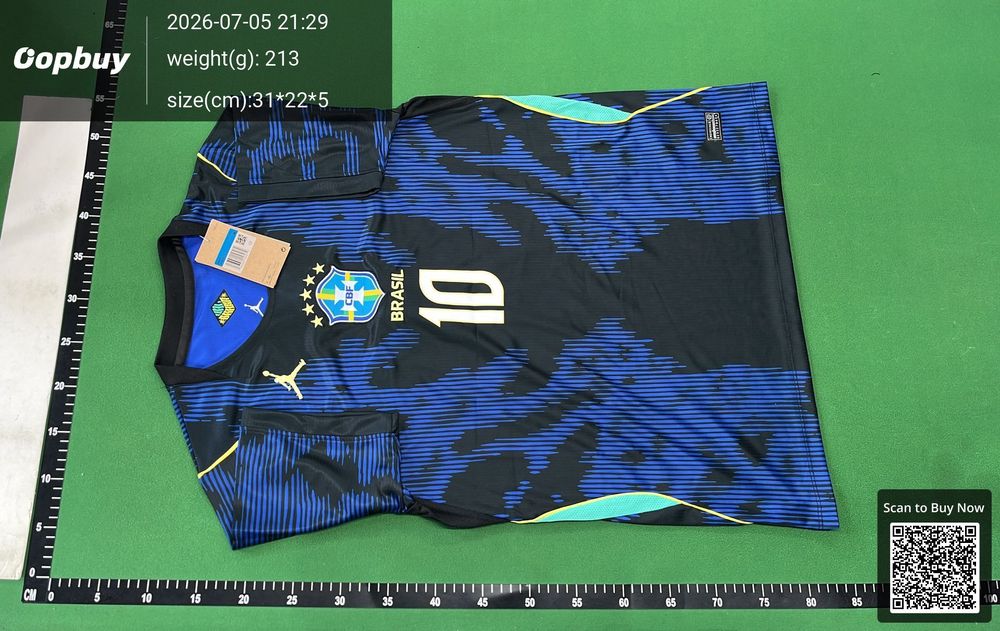 2026 FIFA World Cup Brazil Away Fan Version QC photo 3