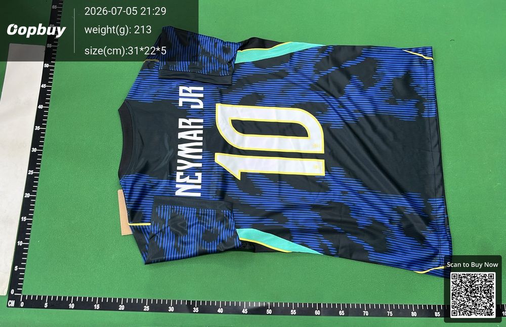 2026 FIFA World Cup Brazil Away Fan Version QC photo 4