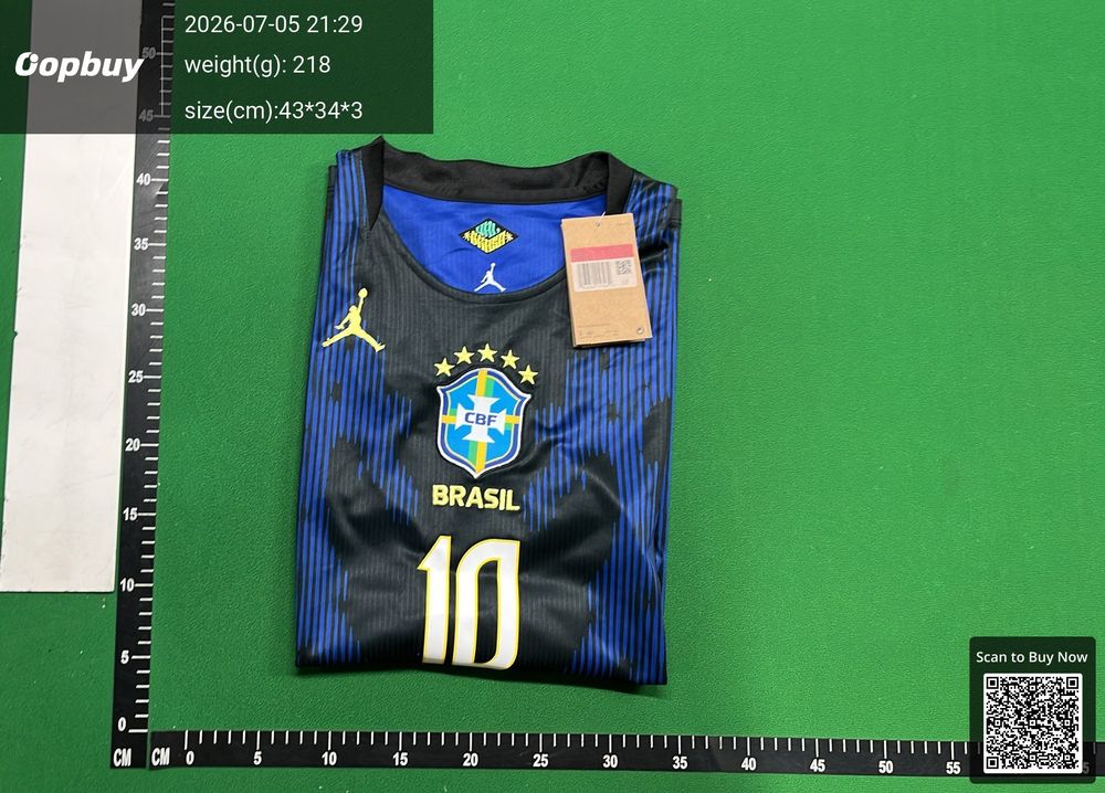 2026 FIFA World Cup Brazil Away Fan Version QC photo 5