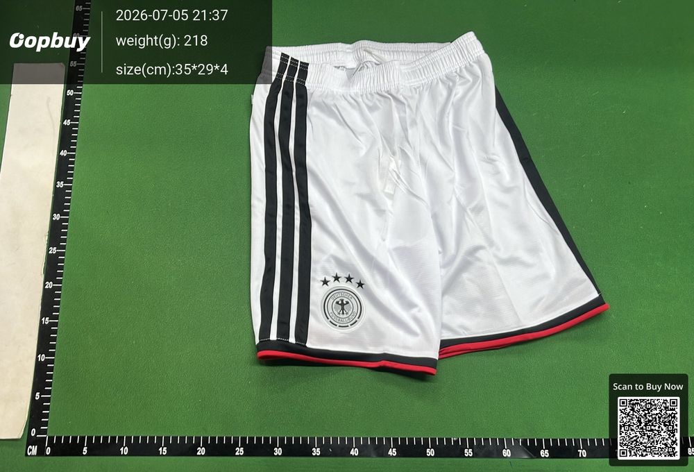 2026 FIFA World Cup Germany Home shorts QC photo 2