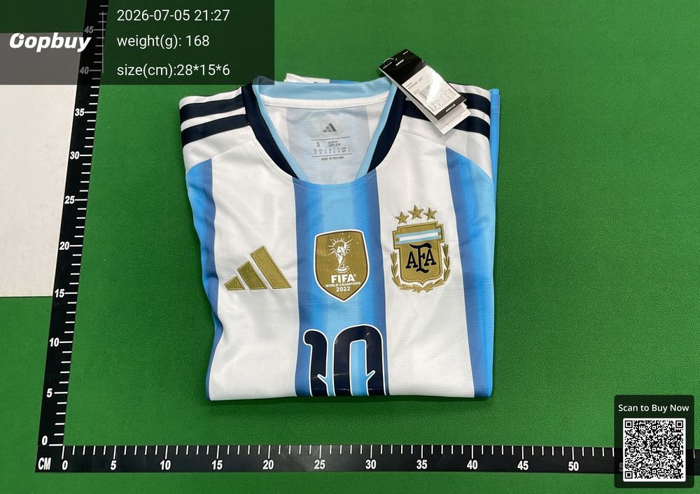 2026 FIFA World Cup Argentina Home Fan Version QC photo 4