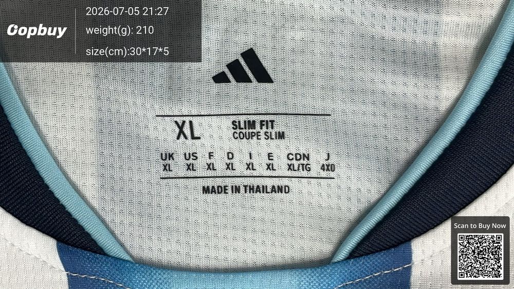 2026 FIFA World Cup Argentina Home Fan Version QC photo 5