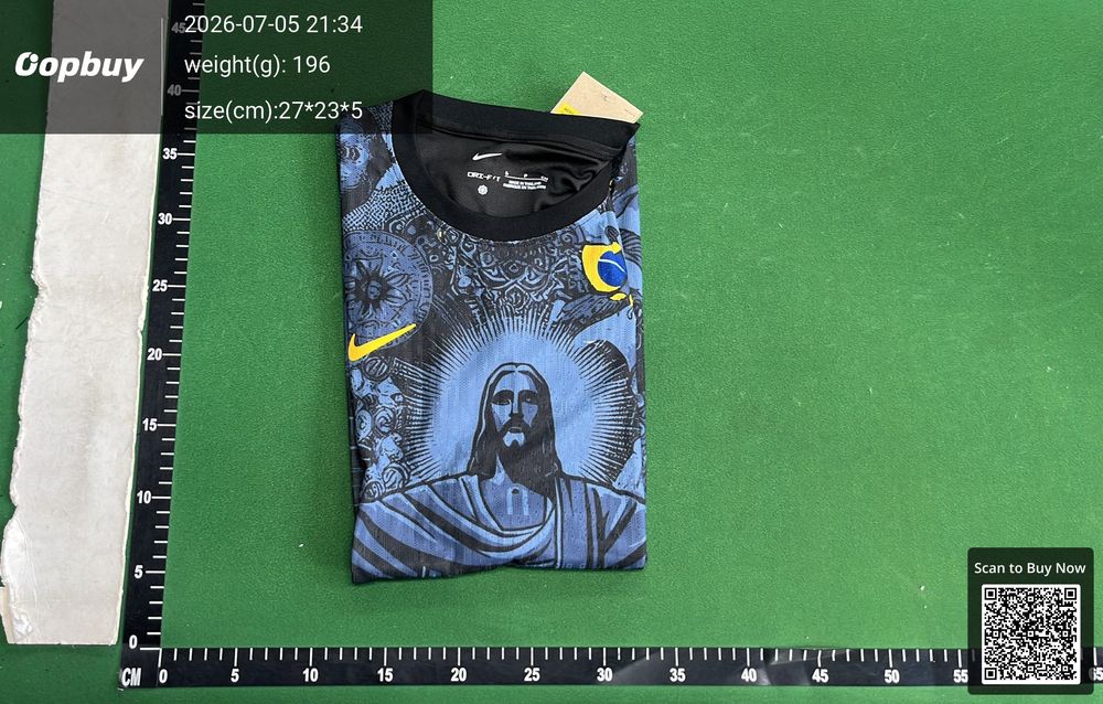 2024 Season Brazil Jesus Special edition Player Version QC photo 4