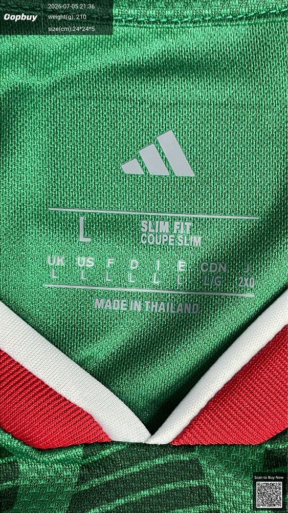 2026 FIFA World Cup Mexico Home Fan Version QC photo 1