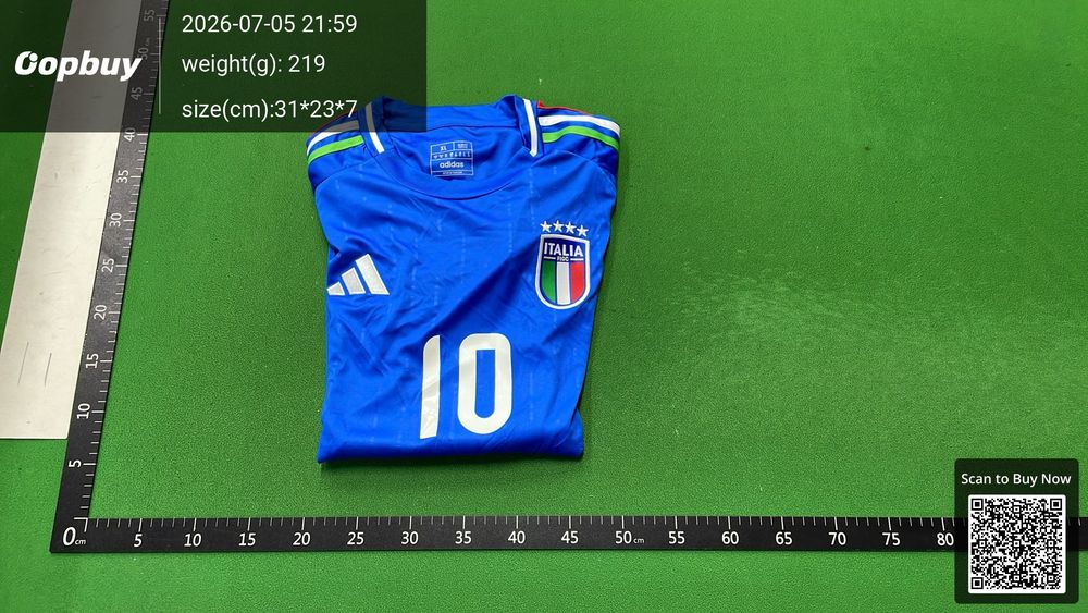 2024 UEFA Italy Home Player Version QC photo 4