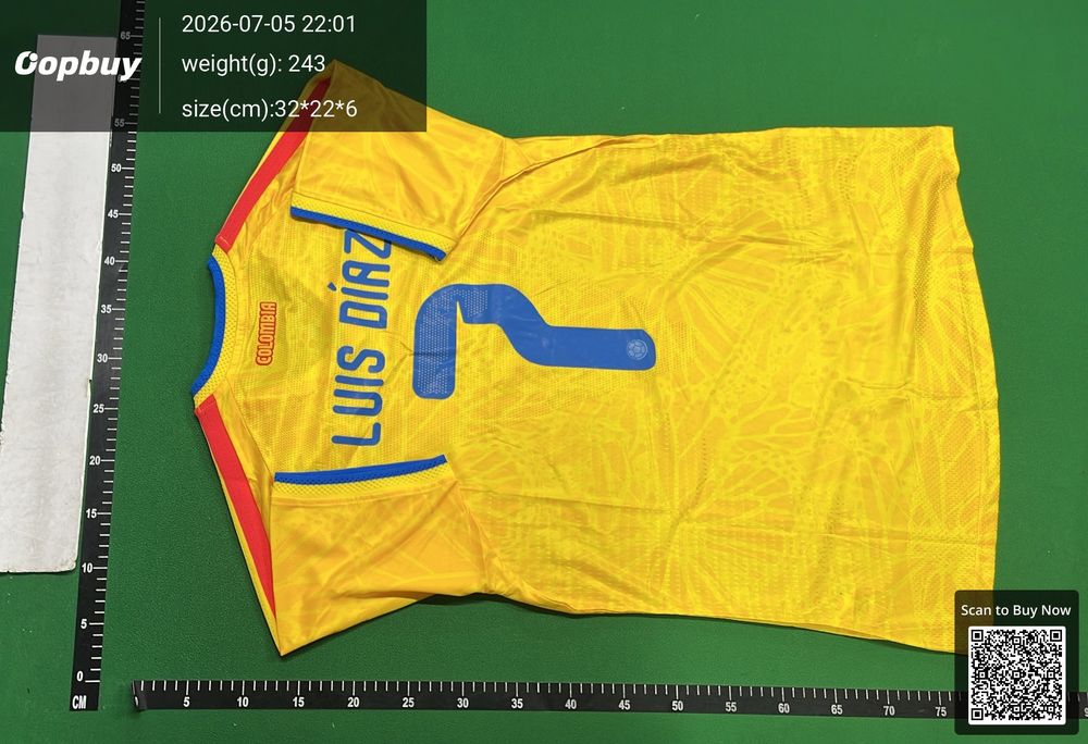 2026 FIFA World Cup Colombia Home Player Version QC photo 3