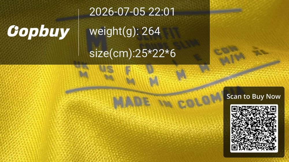 2026 FIFA World Cup Colombia Home Long Sleeve Fan Version QC photo 5
