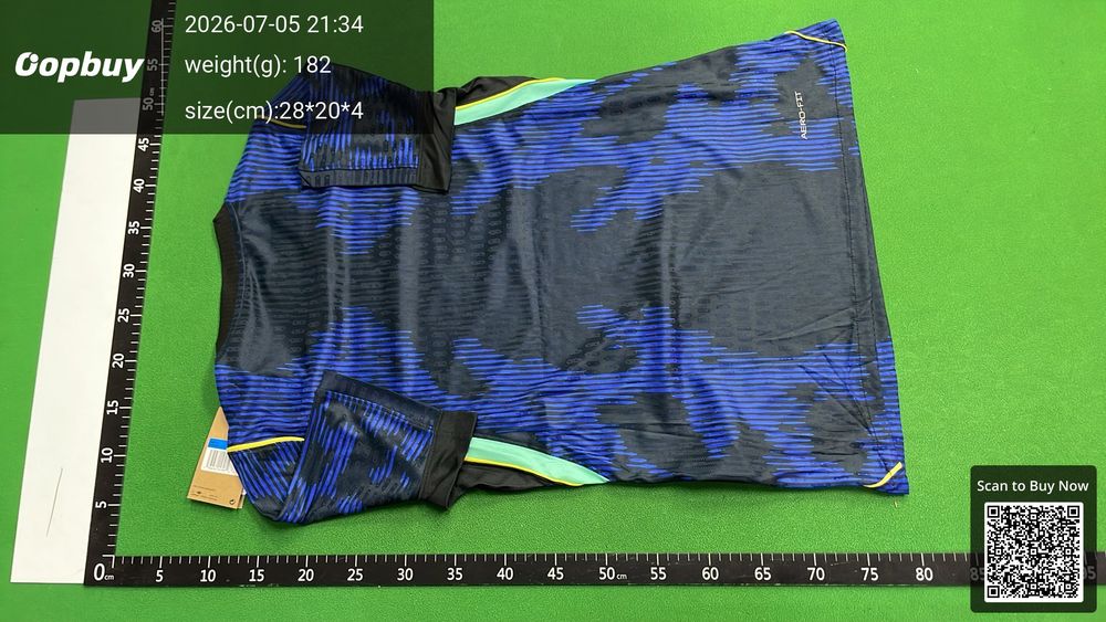 2026 World Cup Brazil Away Jersey Player Version QC photo 3