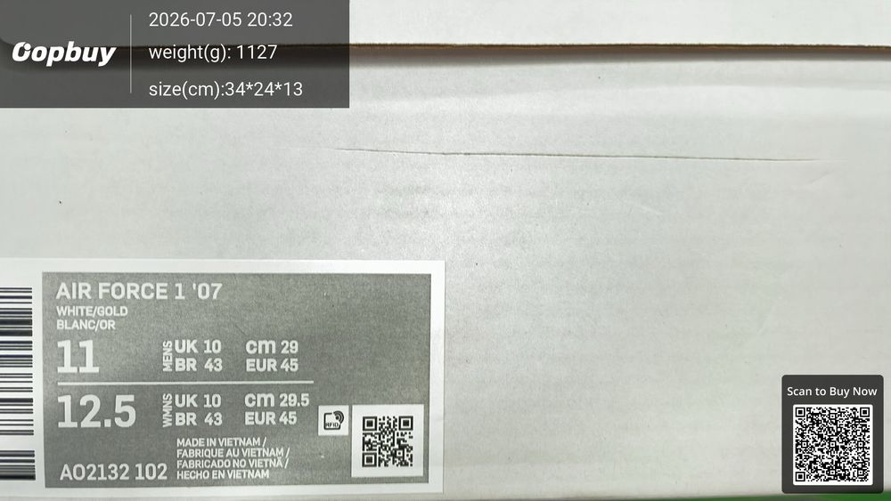 Nike Air Force 1 QC photo 2