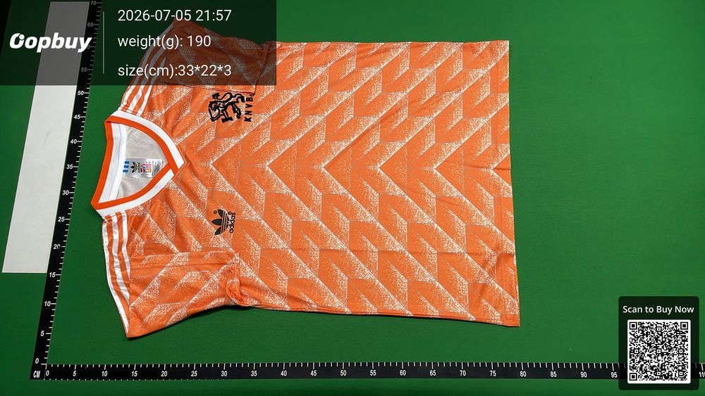 1988 Season the Netherlands Home Retro Fan Version QC photo 2