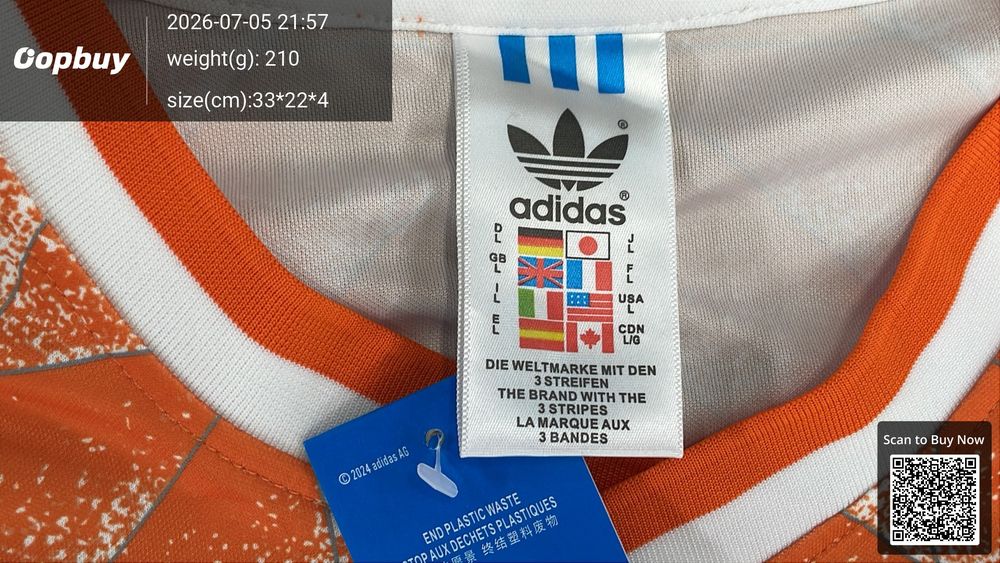 1988 Season the Netherlands Home Retro Fan Version QC photo 5