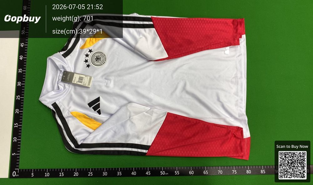 2026 FIFA World Cup Germany Half-Zip Training Set QC photo 2