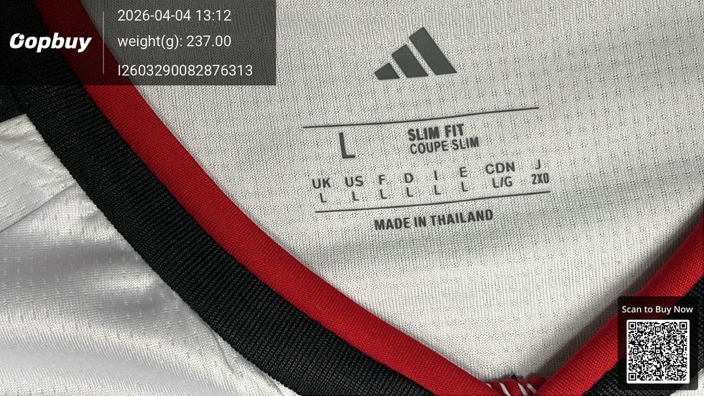 2026 FIFA World Cup Germany Home Fan Version QC photo 5