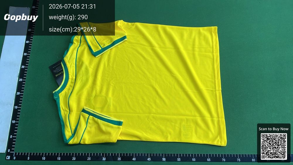 1998 Brazil Home Retro Kids Kit QC photo 3