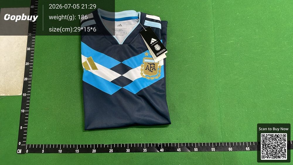 2026 FIFA World Cup Argentina Training shirt Fan Version QC photo 4