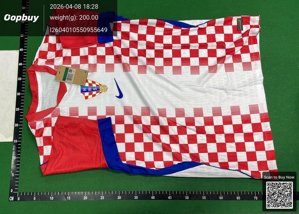 2026 World Cup Croatia Home Jersey Player Version QC photo 2