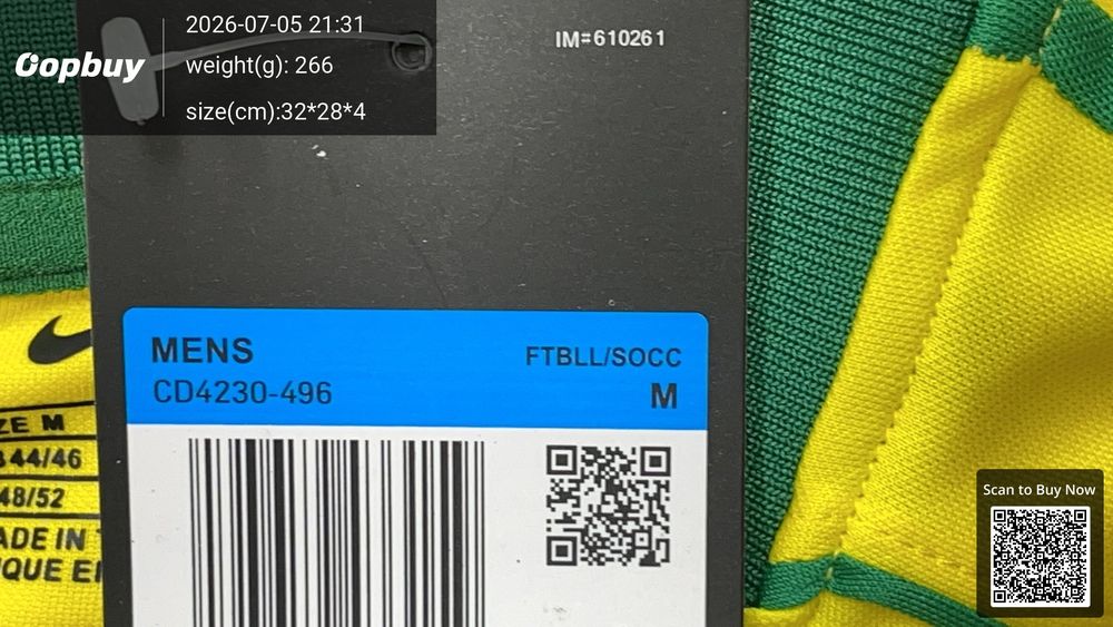 1998 Season Brazil Home Long Sleeve Retro Fan Version QC photo 1