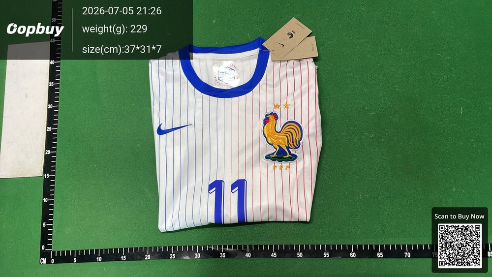 2024 UEFA France Away Fan Version QC photo 4