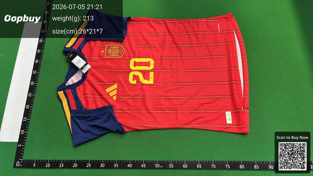 2026 FIFA World Cup Spain Home Player Version QC photo 2