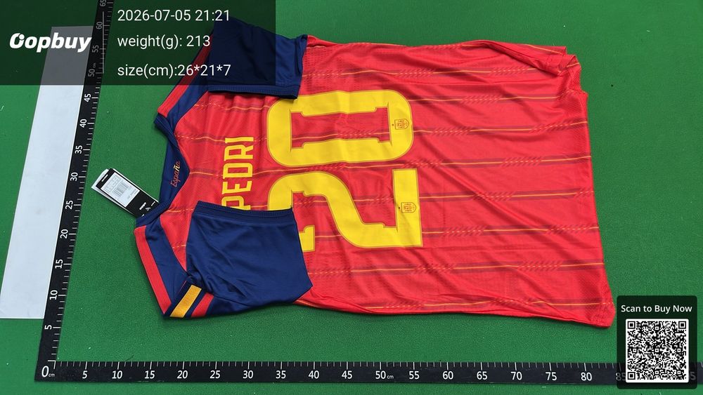2026 FIFA World Cup Spain Home Player Version QC photo 3