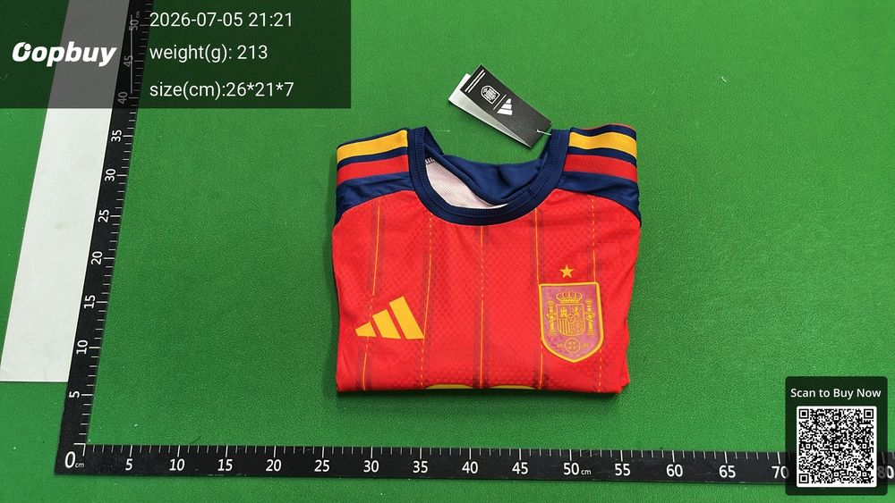 2026 FIFA World Cup Spain Home Player Version QC photo 4