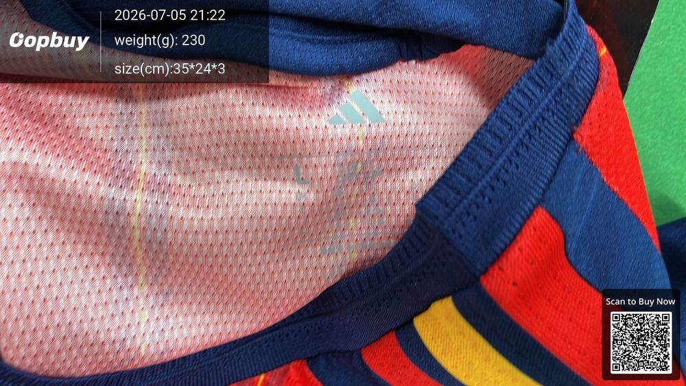 2026 FIFA World Cup Spain Home Player Version QC photo 5