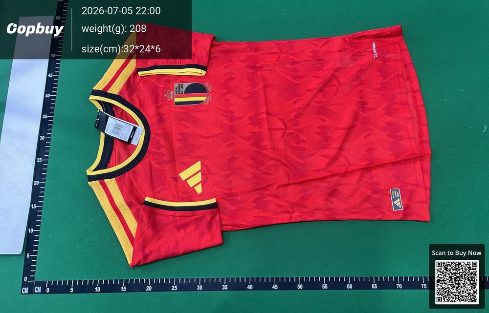 2026 FIFA World Cup Belgium Home Women's Shirt QC photo 2