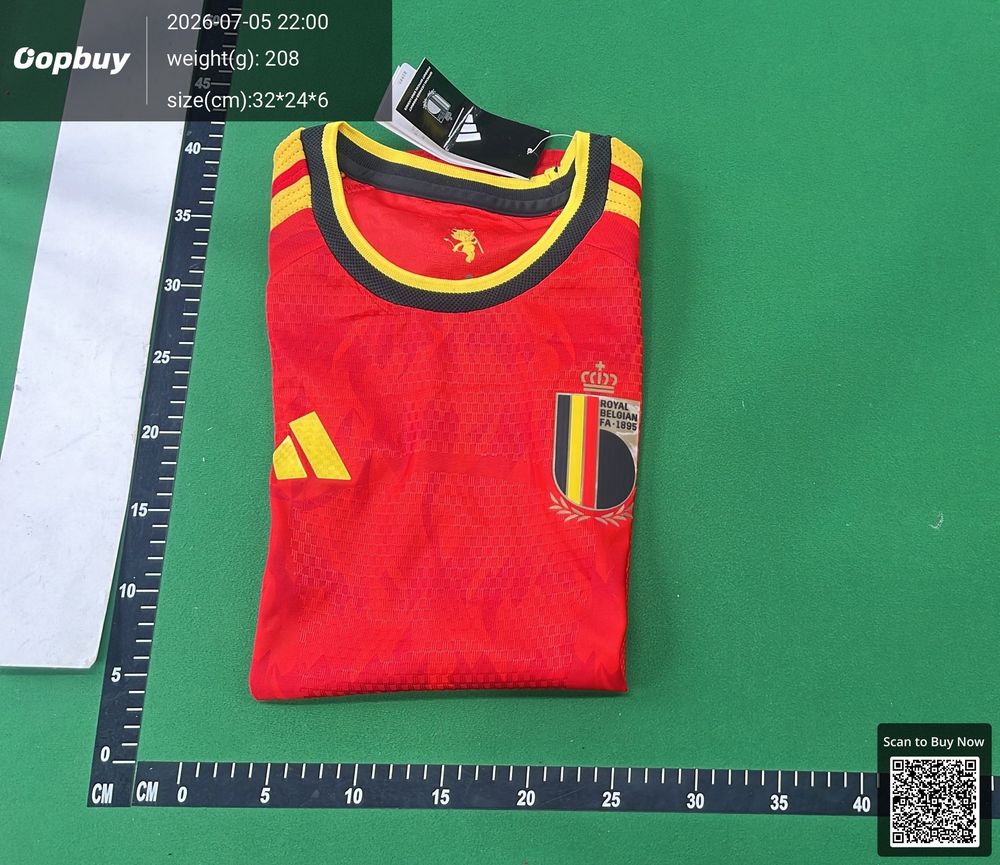 2026 FIFA World Cup Belgium Home Women's Shirt QC photo 4