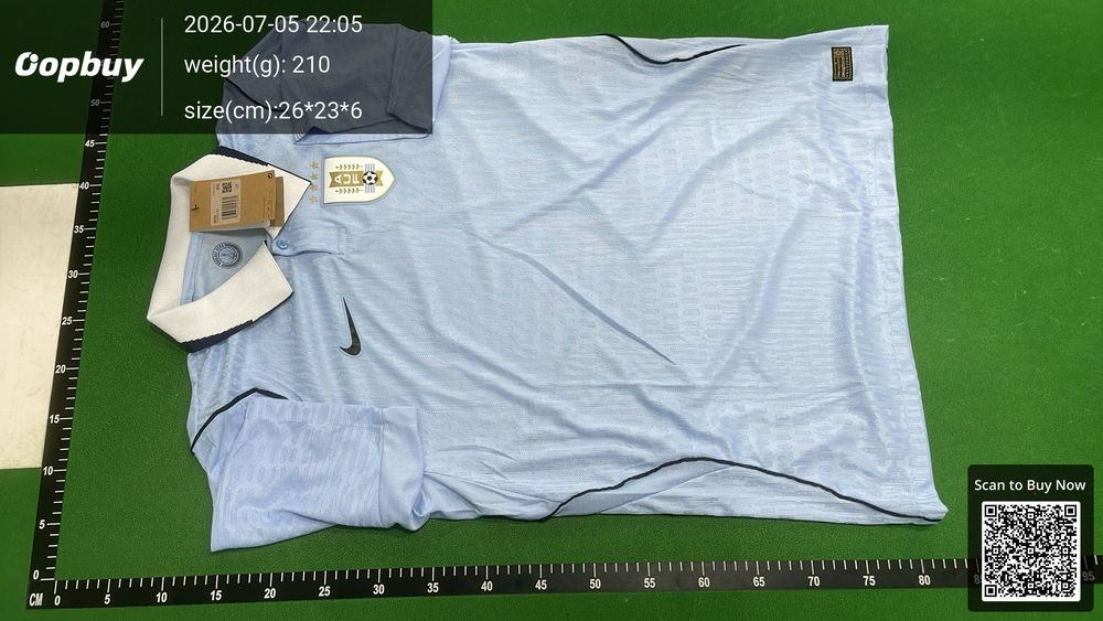 2026 World Cup Uruguay Home Jersey Player Version QC photo 2
