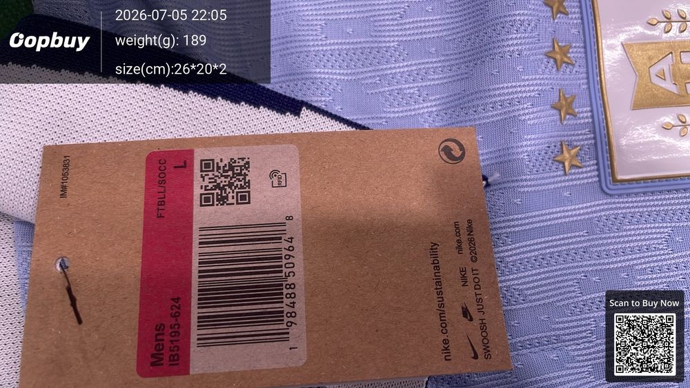 2026 World Cup Uruguay Home Jersey Player Version QC photo 5