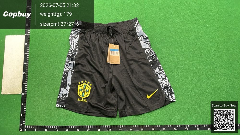 24/25 Season Brazil Jesus shorts QC photo 2