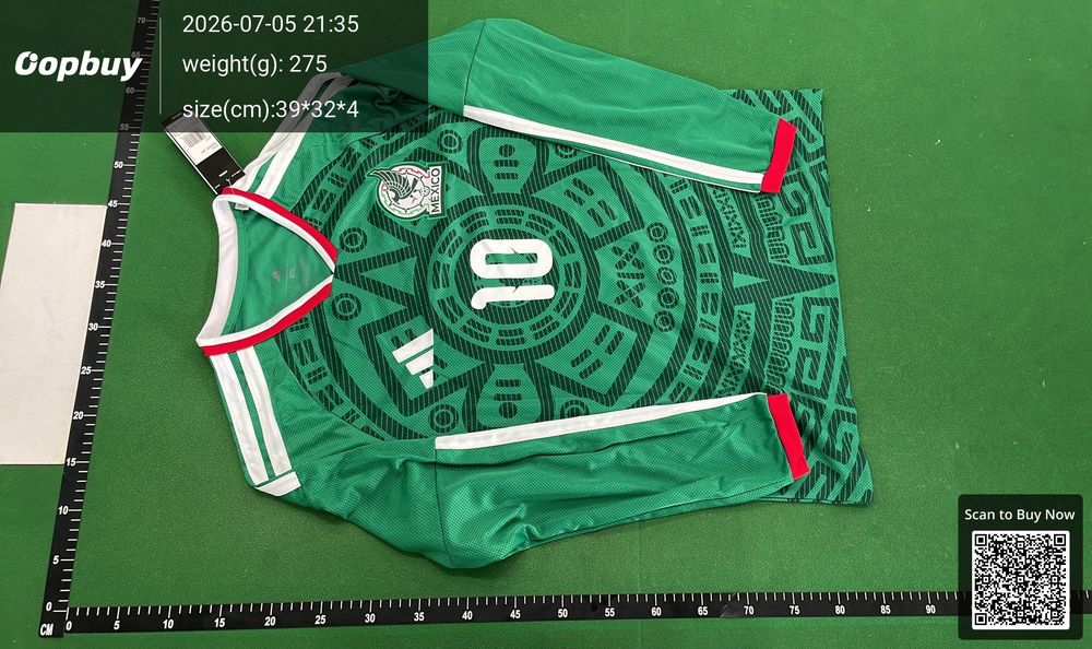 2026 FIFA World Cup Mexico Home Long Sleeve Fan Version QC photo 2