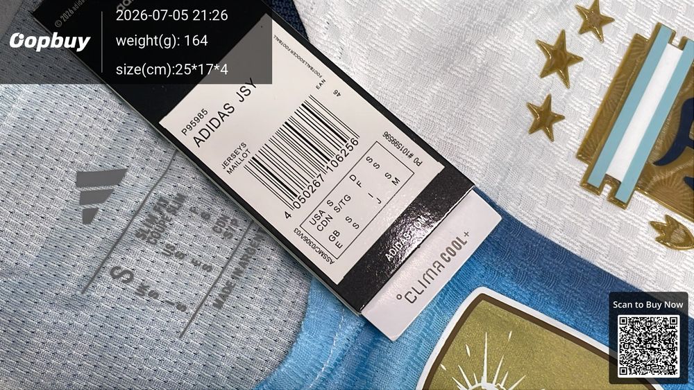 2026 FIFA World Cup Argentina Home Women's Shirt QC photo 1