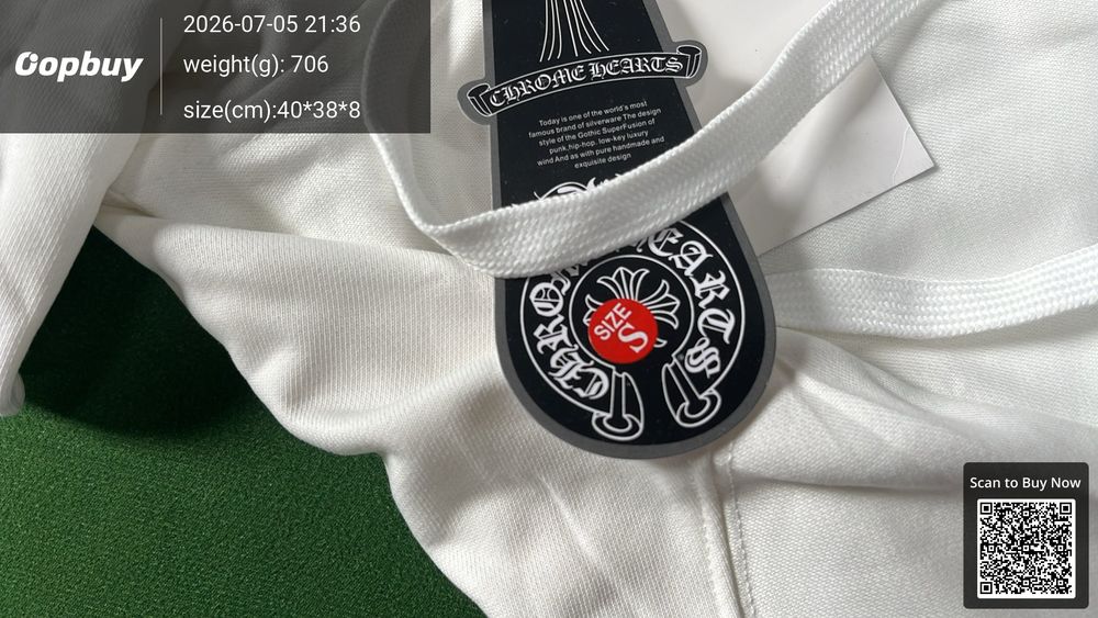 Chrome Hearts Zipper Hoodie QC photo 1