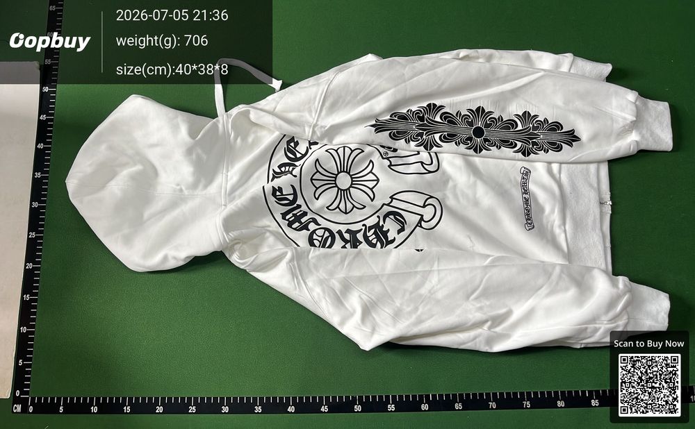 Chrome Hearts Zipper Hoodie QC photo 3