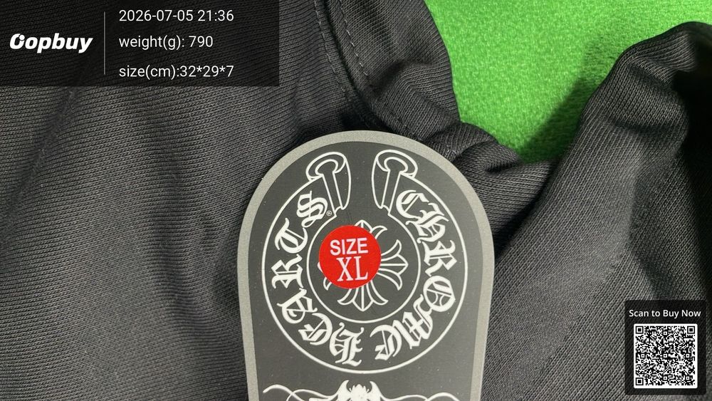 Chrome Hearts Zipper Hoodie QC photo 5