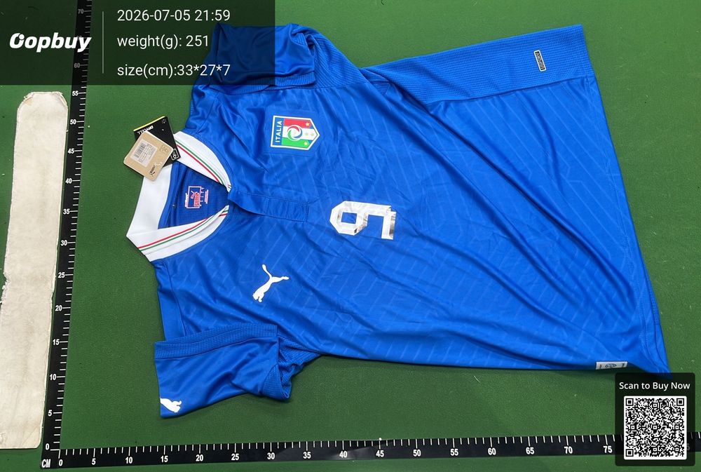 2012 Season Italy Home Retro Fan Version QC photo 2