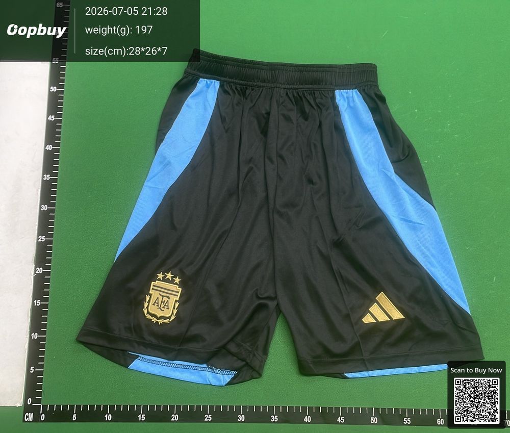 2024 Argentina Home shorts QC photo 2
