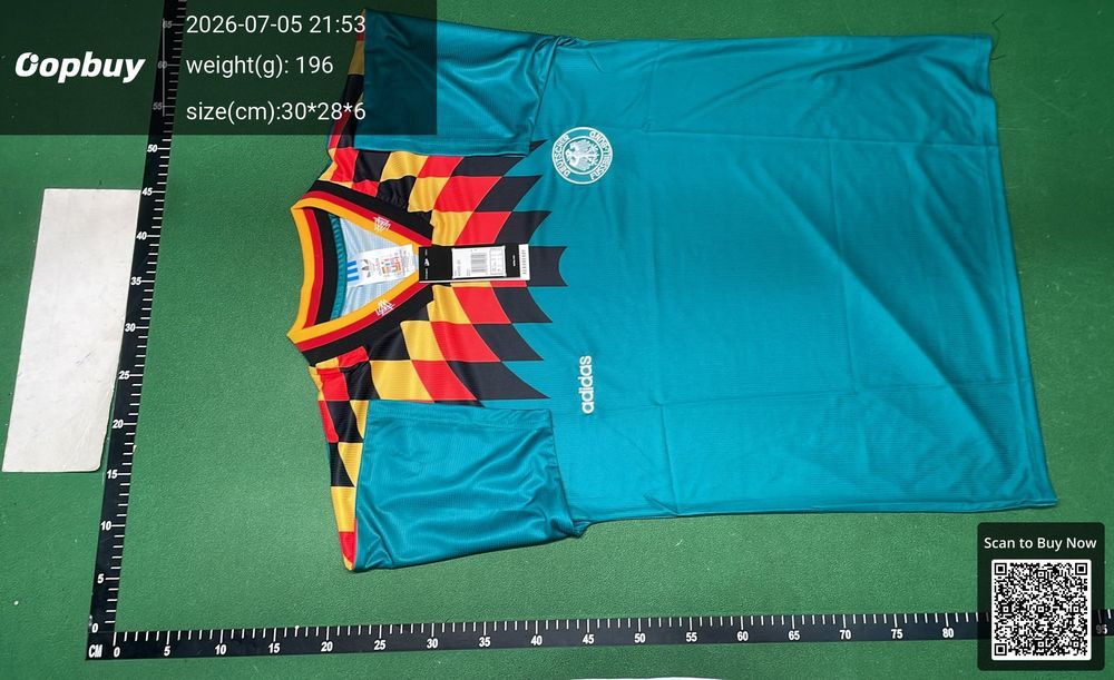 1994 Season Germany Away Retro Fan Version QC photo 2