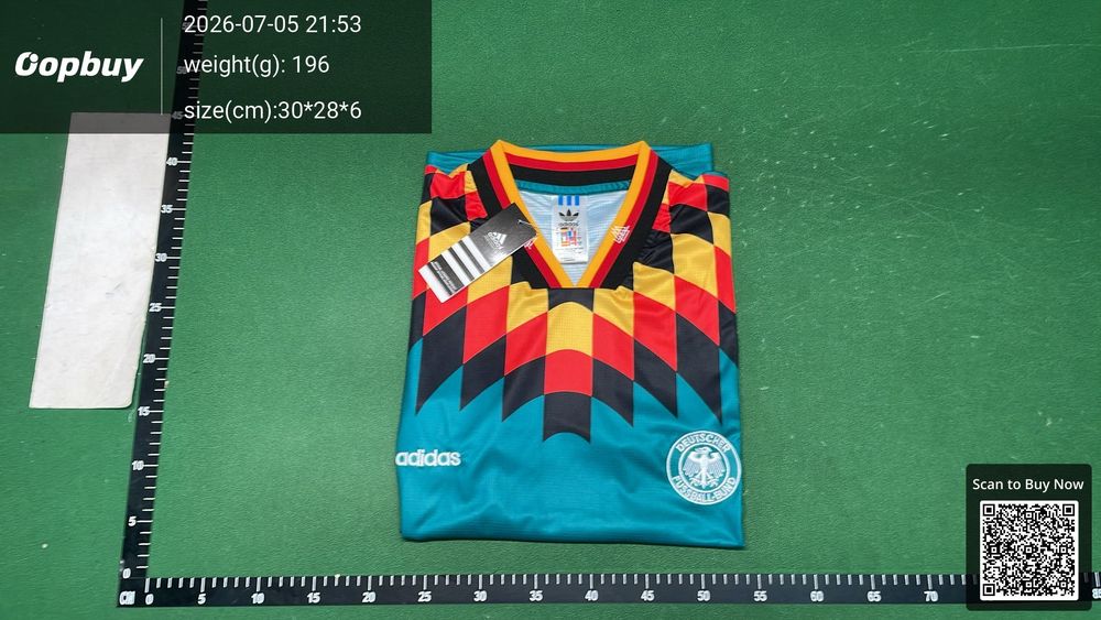 1994 Season Germany Away Retro Fan Version QC photo 4