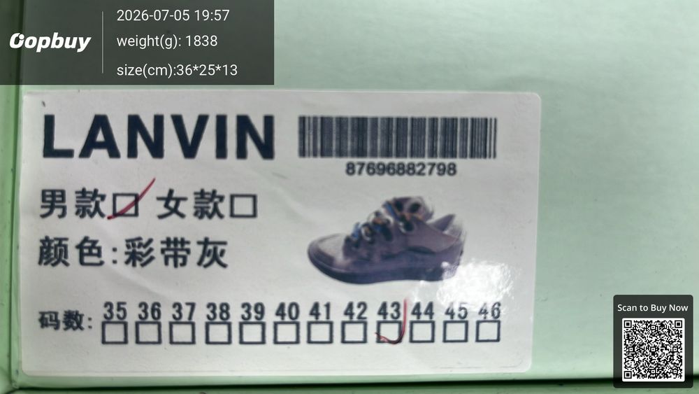 Lanvin shoes QC photo 5