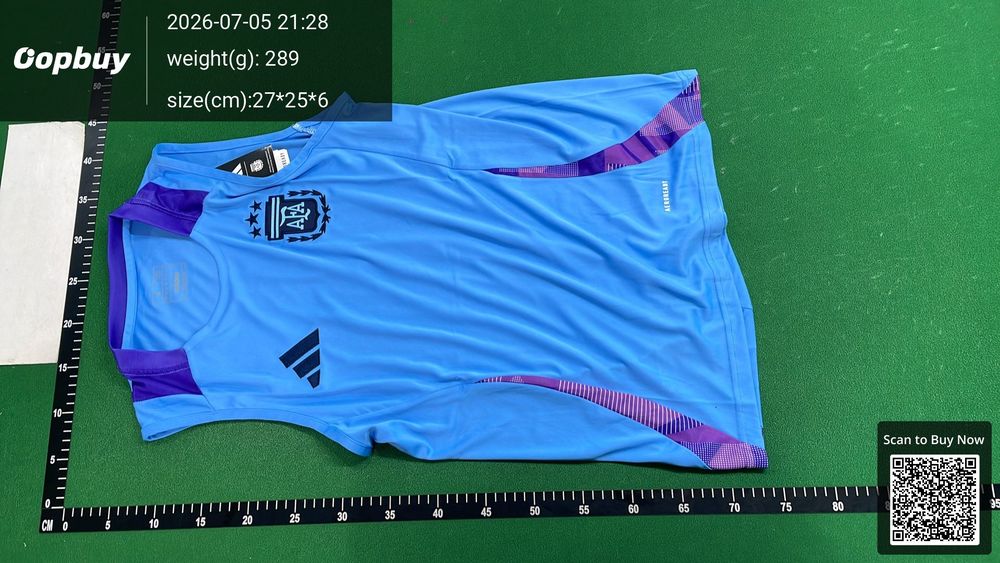 24/25 Argentina Training Vest Fan Version QC photo 2